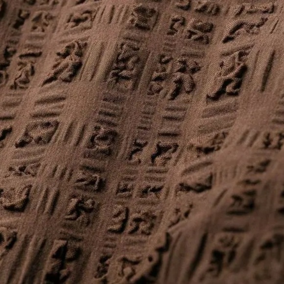 NWOT Form And Fold Seersucker Underwire The Crop Bikini Top Chocolate Brown 32D - Picture 4 of 13